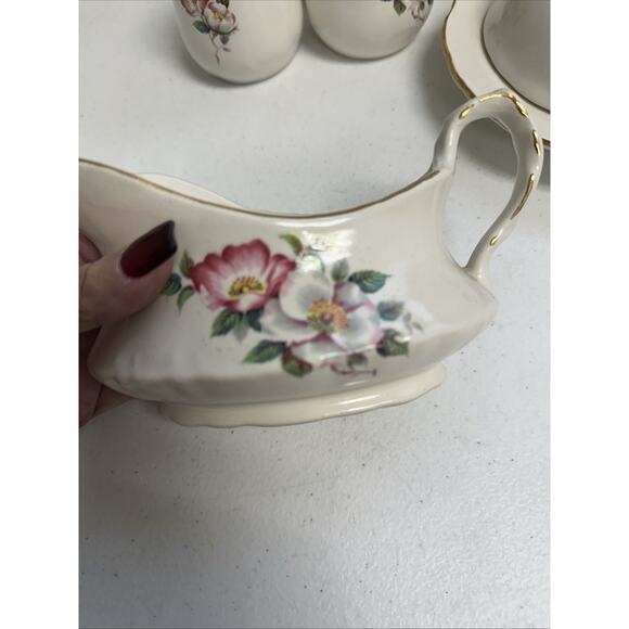 Vintage The House Of Webster Wild Briar Rose Ceramics Pottery - Picture 4 of 13